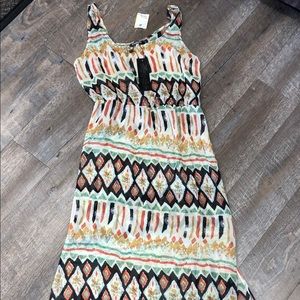 NWT Miss Kelly Sheer Dress - M